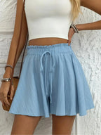 Summer printed women's casual loose-fitting shorts