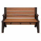 Bench-to-Table Modern Outdoor Patio Furniture Stool Chairs - Supports Up To 1400 lbs