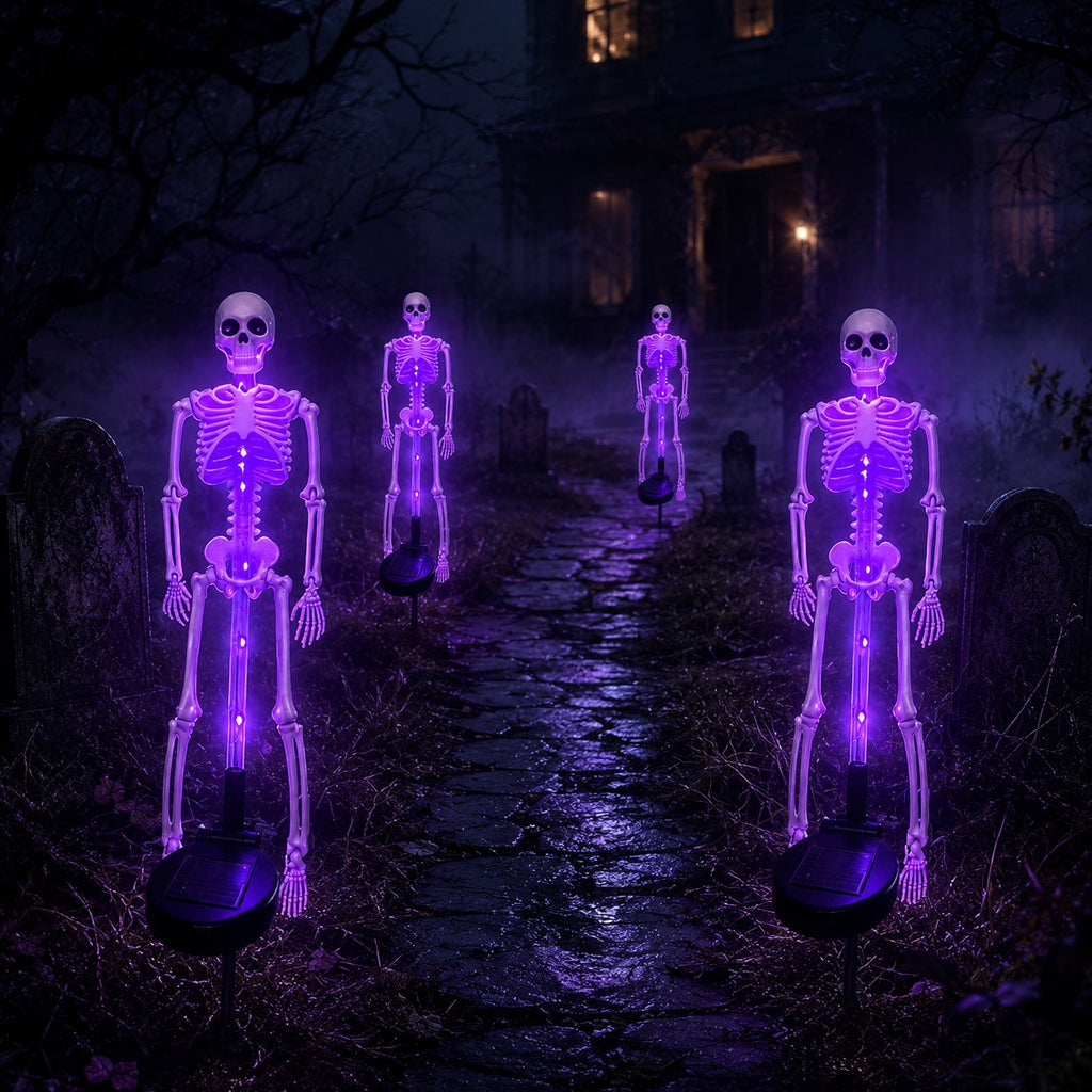 LAST DAY 50% OFF - SOLARSKULL GARDEN LIGHTS WITHEERIE COLOR-CHANGING GLOW
