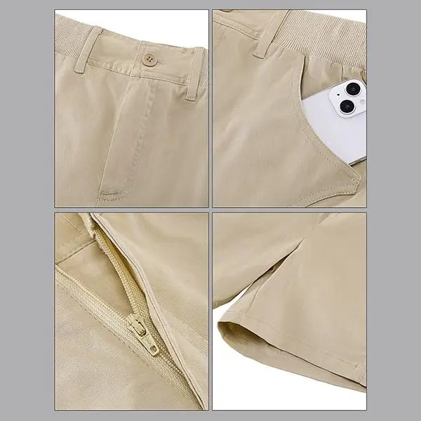 Women's fashionable casual summer high-waisted shorts