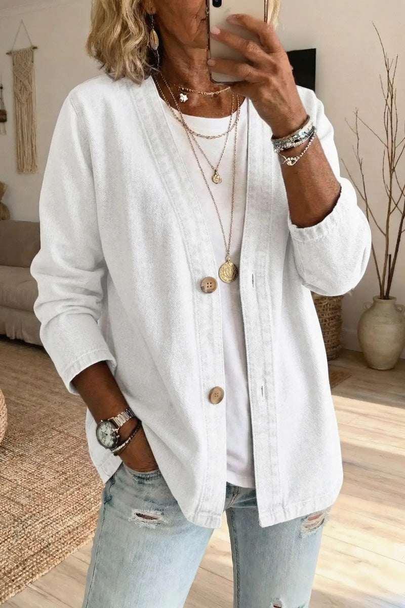 ✨⏰Last Day 49% OFF🎁Women's Casual Denim Cardigan