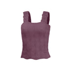 Square Neck Jacquard Tank top