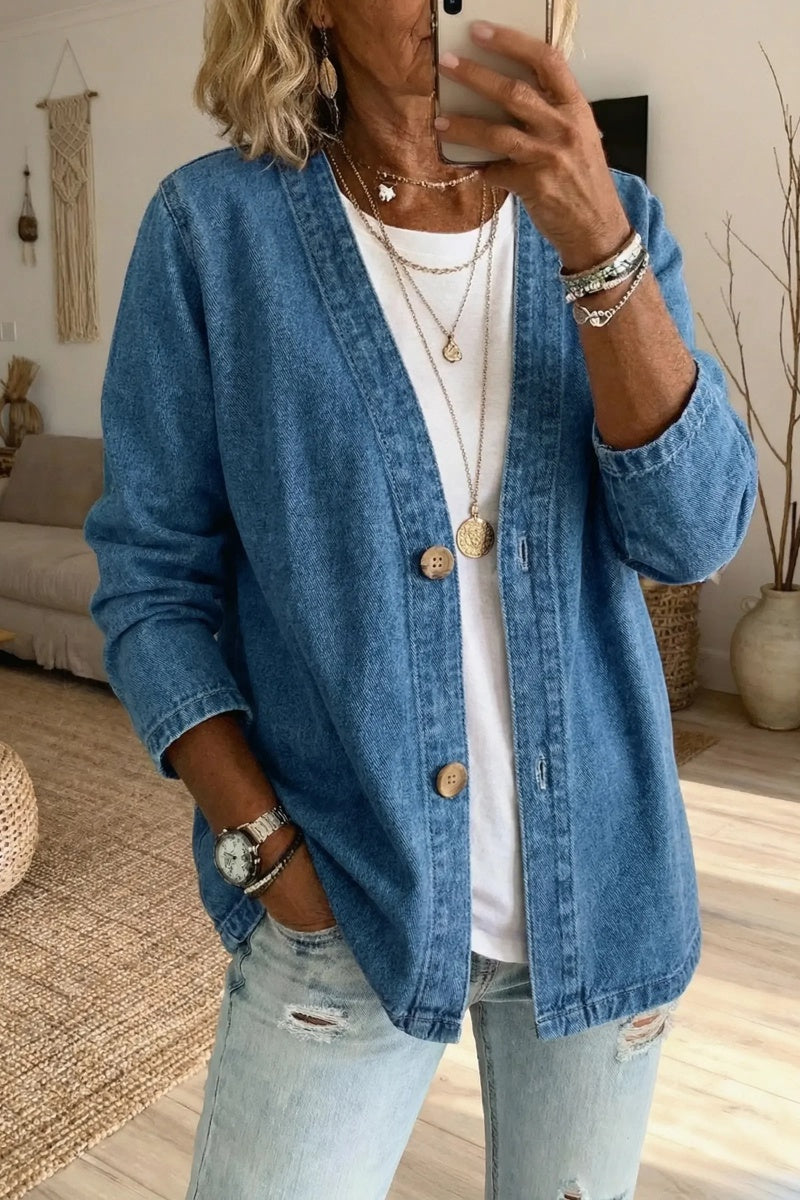 ✨⏰Last Day 49% OFF🎁Women's Casual Denim Cardigan