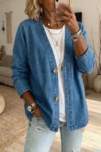 ✨⏰Last Day 49% OFF🎁Women's Casual Denim Cardigan