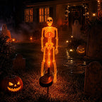 LAST DAY 50% OFF - SOLARSKULL GARDEN LIGHTS WITHEERIE COLOR-CHANGING GLOW