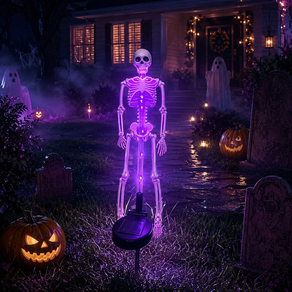 LAST DAY 50% OFF - SOLARSKULL GARDEN LIGHTS WITHEERIE COLOR-CHANGING GLOW