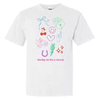 Retro "Lucky to Be a Mom" Vintage Graphic Tee