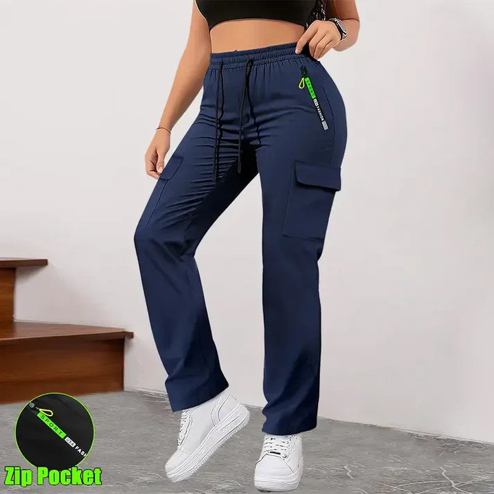 ✨⏰Last Day 49% OFF🎁 Women’s cargo pants with multiple pockets for outdoor sports and everyday outings