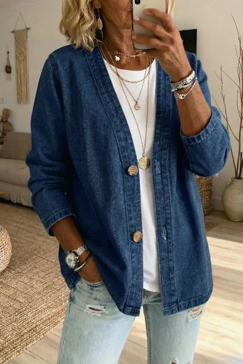 ✨⏰Last Day 49% OFF🎁Women's Casual Denim Cardigan