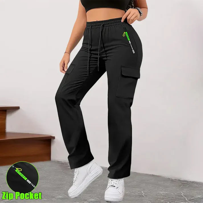 ✨⏰Last Day 49% OFF🎁 Women’s cargo pants with multiple pockets for outdoor sports and everyday outings