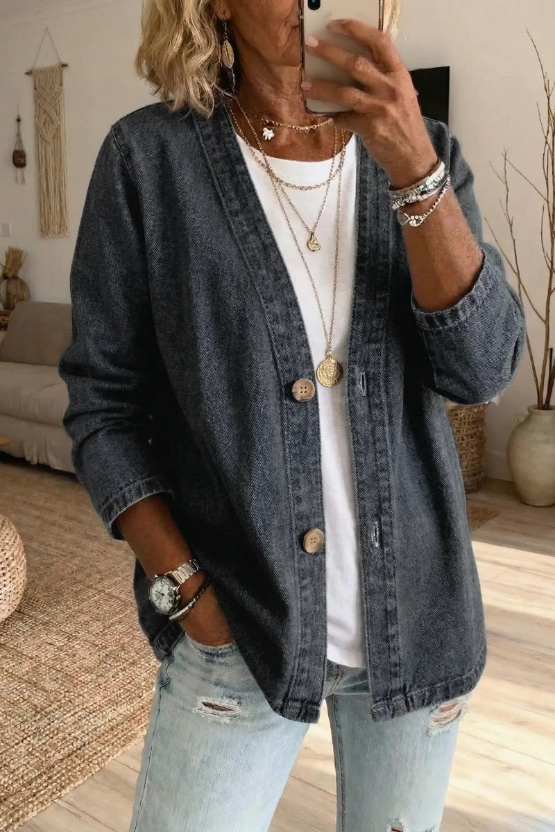✨⏰Last Day 49% OFF🎁Women's Casual Denim Cardigan